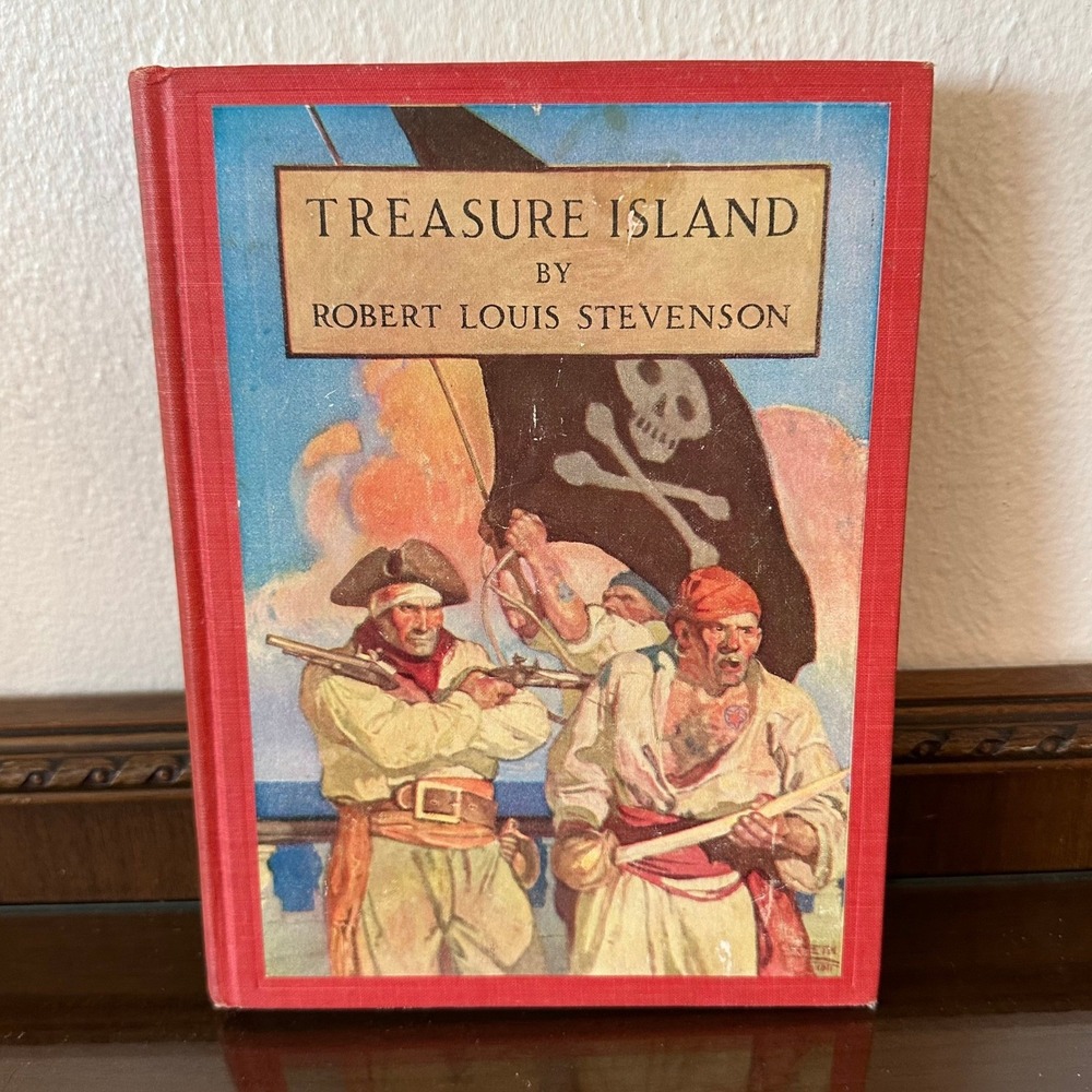 Treasure Island Robert Louis Stevenson NC Wyeth Illustrated 1956 Scribners Book